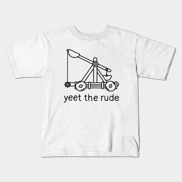 Yeet The Rude Kids T-Shirt by valentinahramov